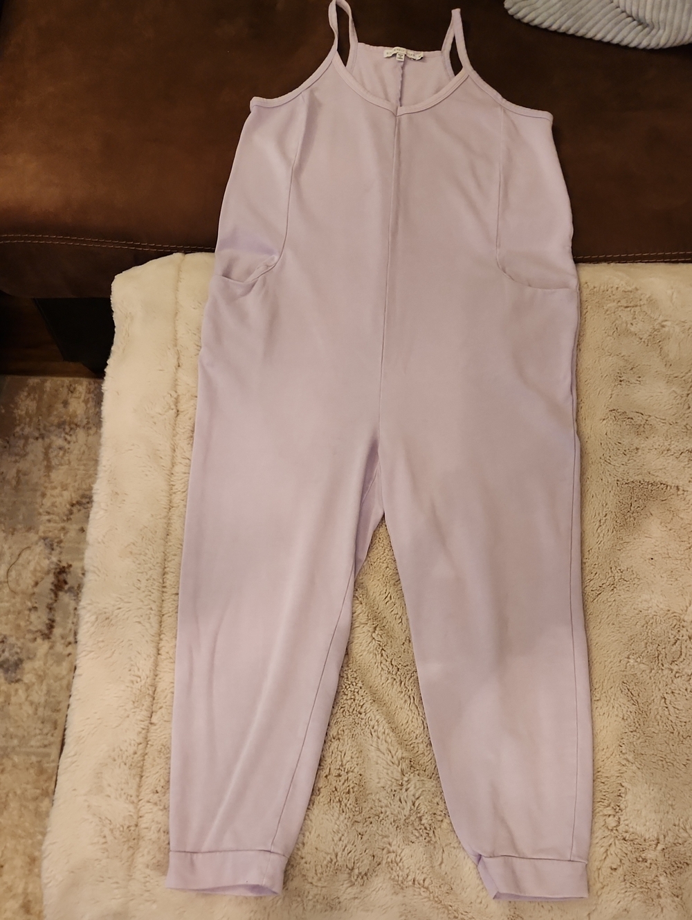 Sincerely Jules Lilac Sleeveless Jumpsuit Romper